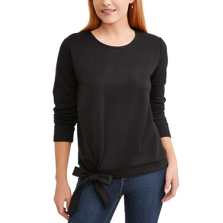 Mermaid Womens Long Sleeve - Women's Long Sleeve Side Tie Top