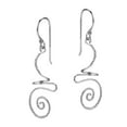 thumbnail image 5 of Intricate Abstract Swirls Sterling Silver .925 Dangle Fish Earrings | Earrings for Women | Sterling Silver Earrings | Dangle Earrings For Women, 5 of 5
