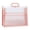 A, variant on 1 Pc Expanding File Folder with Handle, Portable Transparent Envelope Document Folder with Snap Closure, Plastic File Organizer Box for Letter Office Home, 10.11x13 inch