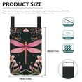 thumbnail image 7 of COEQINE Dragonfly Crutch Pouch Flower Storage Organizer for Underarm Crutches Medical Crutch Accessories Waterproof Mobility Cane Pouch for Rehabilitation Patients, 7 of 7