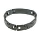 thumbnail image 5 of Pulsera Yuyangstore Hombres Cruz Escritura Titanio Acero Negro, 5 of 7
