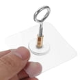 thumbnail image 3 of USHOBE 4pcs Small Adhesive Hooks Vinyl Siding for Hanging Wind Chimes Ceiling Hooks Homeowners, 3 of 8