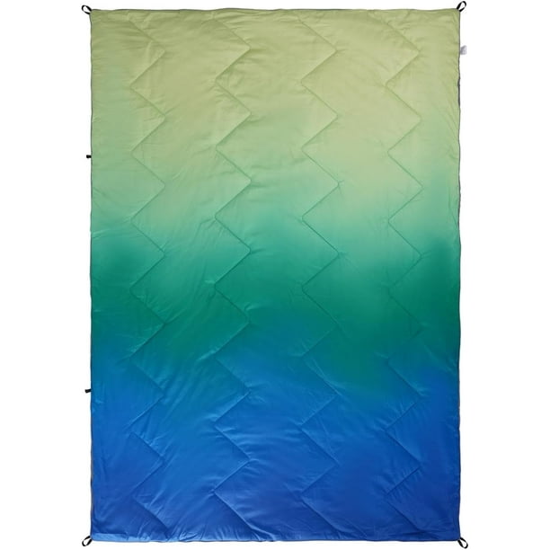 Manta portátil para exteriores, manta de playa, cálida y plegable, suave y acogedora, resistente al desgarro, producto para exteriores, broches funcionales ideales para acampar, hacer caminatas,