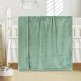 thumbnail image 4 of BORITAR Baby Blanket for Boys Girls Ultra Soft Fleece Warm and Lightweight Animal Blankets for Infant Toddler Newborn, 30x40 Inch, Sage Green, 4 of 7