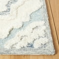 thumbnail image 3 of SAFAVIEH Metro Deena Medallion Runner Rug, Ivory/Light Blue, 2'3" x 9', 3 of 8