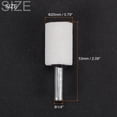 thumbnail image 2 of Uxcell Abrasive Cylindrical Mounted Stone Grinding Bits White Corundum 1/4" Shank 0.79" Dia 5 Pack, 2 of 6