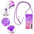 thumbnail image 5 of Funda para Samsung Galaxy A55 5G Brillantina Líquida Divertida Reluciente y con Cristales en Movimiento Cuerpo Cruzado con Cordón Ajustable, 5 of 5