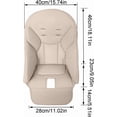 thumbnail image 4 of Fit for Graco High Chair Cover Replacement  High Chair Cushion for Baby | Multifunctional Highchair Seat Padding Cover | Dining Chair Cover Pad for Toddler | Restaurant High Chair Covers for Kids, 4 of 5