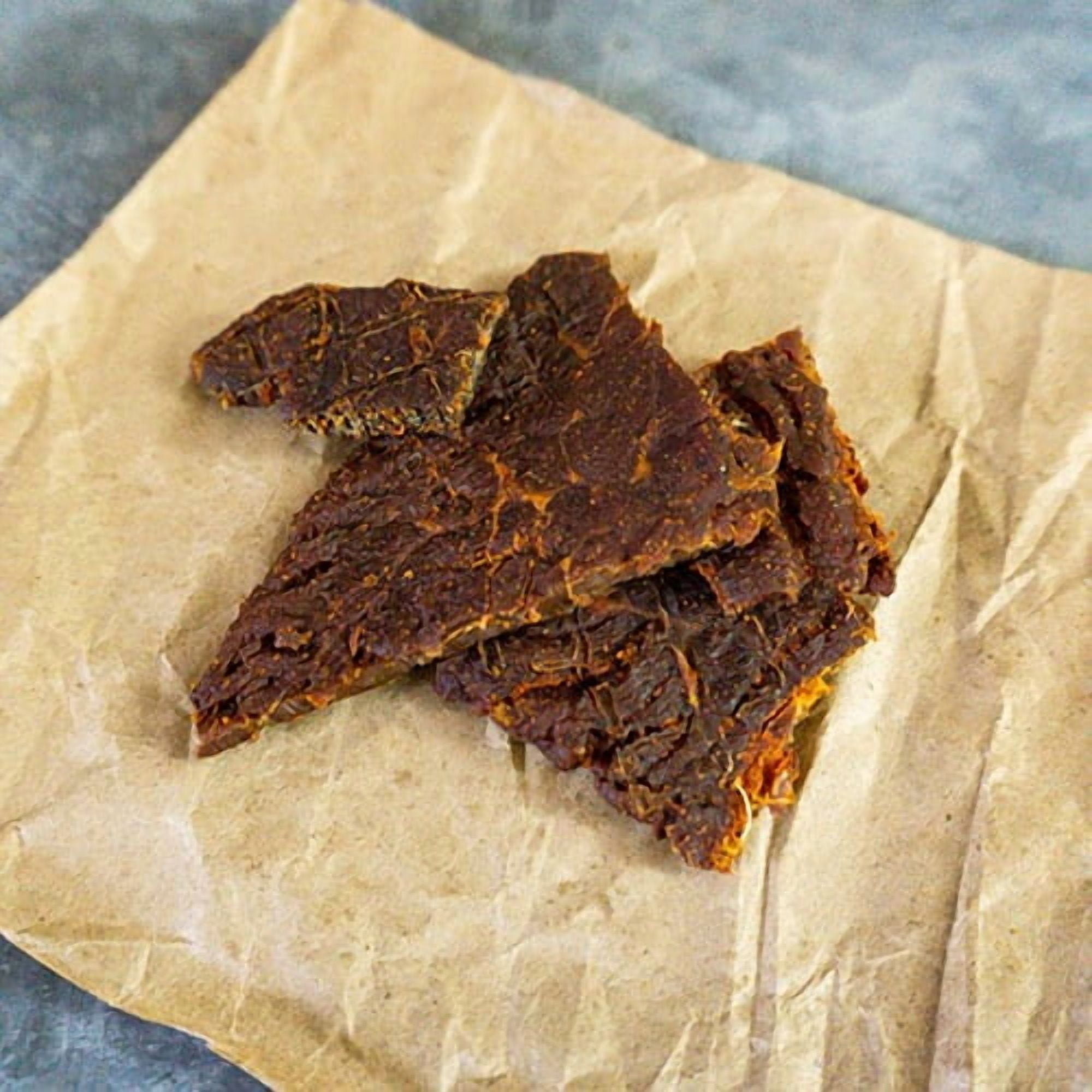 Lucky Beef Jerky BBQ Slab 1.5oz - 4 Pack High Protein Snack