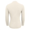 thumbnail image 5 of MESSUEN Wool Sweater Women Long Sleeve Undershirt for Women Pull Over Sweaters Womens Women's Casual Tank Tops Women Winter Tops Women Winter Sweater Basics Womens Tops Beige L, 5 of 5