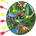 thumbnail image 1 of Fun Dinosaur Game Magnetic Dartboard Set - 16 Inch Dart Board with 6 Magnet Darts for Kids - Gift for Game Room, Carnivals and Parties (Dinosaurs), 1 of 6