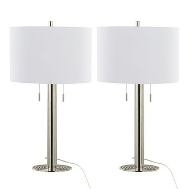 LumiSource Master 29" Metal Table Lamp - Set of 2