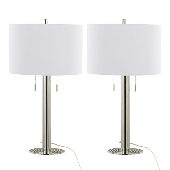 LumiSource Master 29" Metal Table Lamp - Set of 2