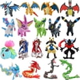 thumbnail image 2 of Muñecos de peluche de Pokémon, personajes de anime, CharizardX&Y, Eevee, Greninja, Lucanroc, Lucario, Rayquaza, Gyarados, juguete de peluche para niños, 2 of 5