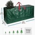 thumbnail image 7 of Gifts Dianli Storage Organizer Daily Necessities Storage Bag for Christmas Decor, Multifunctional Zippered Tote with Handles Foldable Waterproof Large Capacity Home Closet Holiday Storage, 7 of 7
