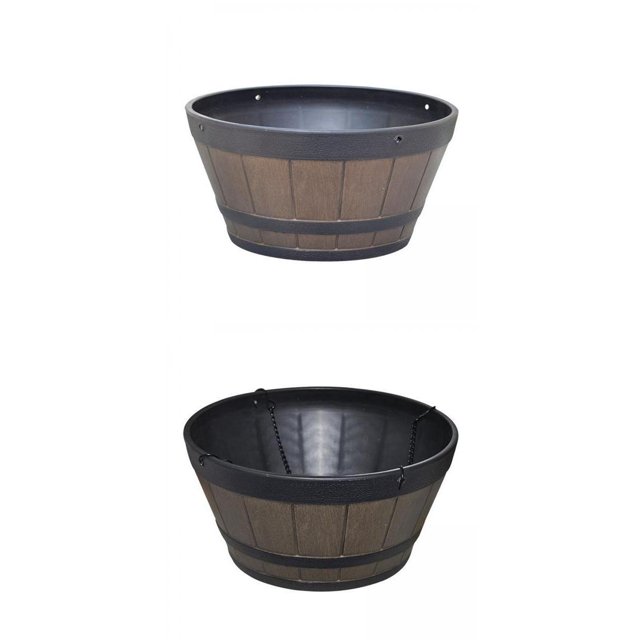 Maceta Colgante mayimx interior Y exterior 2 X sin macetas de barril