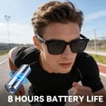 thumbnail image 3 of Gafas inteligentes Bluetooth Osawalla con control por voz AI, lentes de sol, 3 of 7