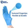thumbnail image 2 of Guantes desechables Safe Health Nitrile Exam, 3.5 mil, caja 1000, 2 of 6