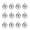 12pcs, variant on Christmas Balls Mirror Disco Balls Set - Christmas Tree Decoration Ornaments Shatterproof Hanging Balls for Birthday Halloween Holiday Wedding Decorations Set of 8pcs