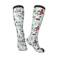 thumbnail image 5 of Lsque Sanrio Printed Crew Socks Men's Women's LightWeight Thin Casual Calf Socks ,Knee High Socks,Cotton Socks, 5 of 9