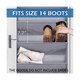 thumbnail image 5 of Zapatero de puerta con bolsillos profundos para 12 pares de zapatos para armario y dormitorio con puerta estrecha, 5 of 6