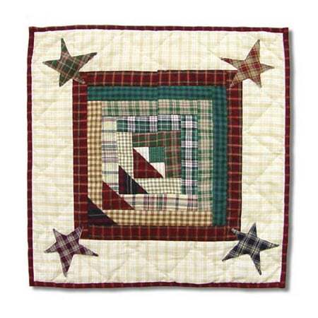 Patch Magic Woodland Star and Geese Cotton Throw Pillow
