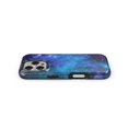 thumbnail image 4 of DesignSkinz Scratch-Resistant Hard Slim Case Compatible with iPhone 12 (Compatible with MagSafe) - Azure Nebula, 4 of 9