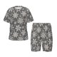thumbnail image 1 of Balery Sparkling Snowflakes Conjunto de Pijama Infantil de Manga Corta con Estampado – Ropa de Dormir de Algodón Suave-Medium, 1 of 6