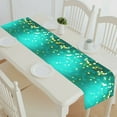 thumbnail image 1 of EREHome Green Art Abstract Design Beautiful Smooth table runner table cloth tea table cloth 16x72 inch, 1 of 1
