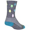 thumbnail image 1 of Socks - Sockguy - 6" Wool Crew Glen L/XL Cycling/Running, 1 of 1