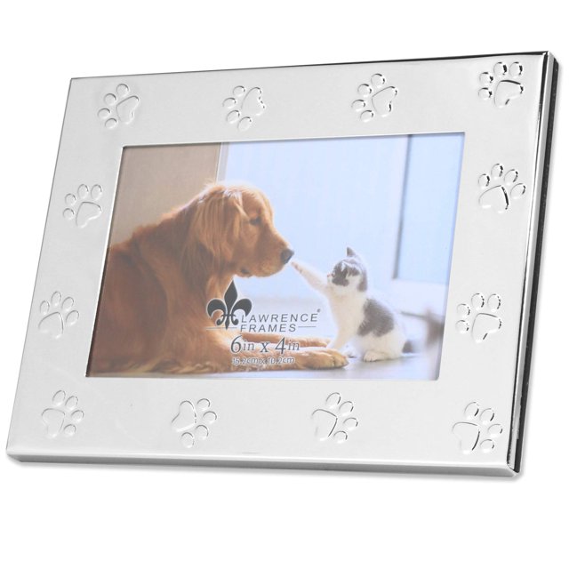 Lawrence Frames - 567064 Classic Bead Picture Frame, 6 x 4, plateado