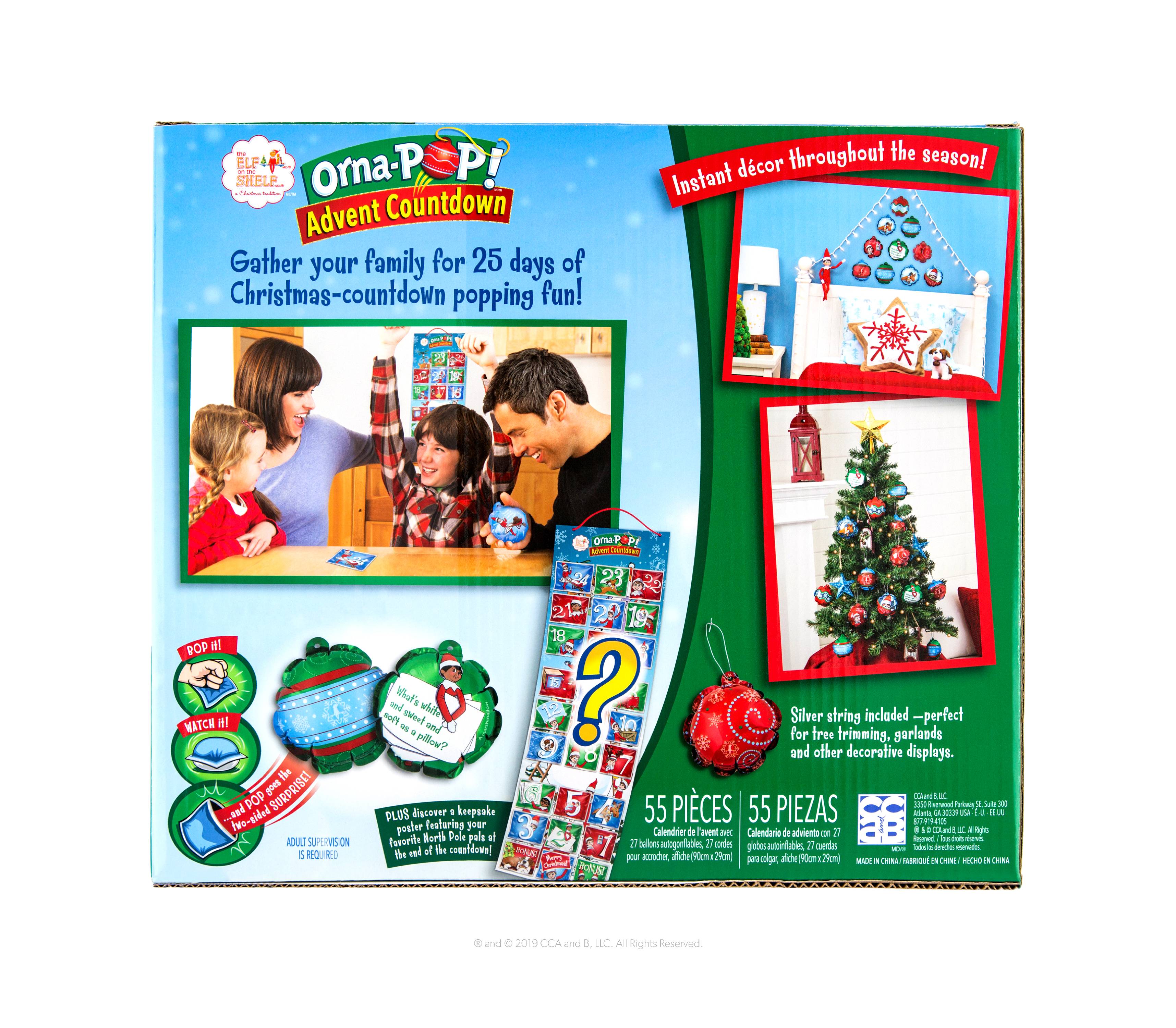 Orna Pop! Advent Countdown - Walmart.com Orna Pop! Advent Countdown - Walmart.com