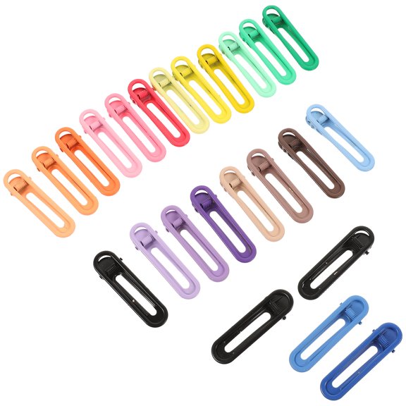UPOUART 24Pcs Hairpins Iron Assorted Color Ladies Hair Clip DIY Hairstyle School Activities