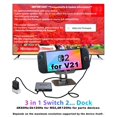thumbnail image 2 of Dock Station Velolink Switch 2 4K HDMI 2.1 USB-C 100W PD, 2 of 8