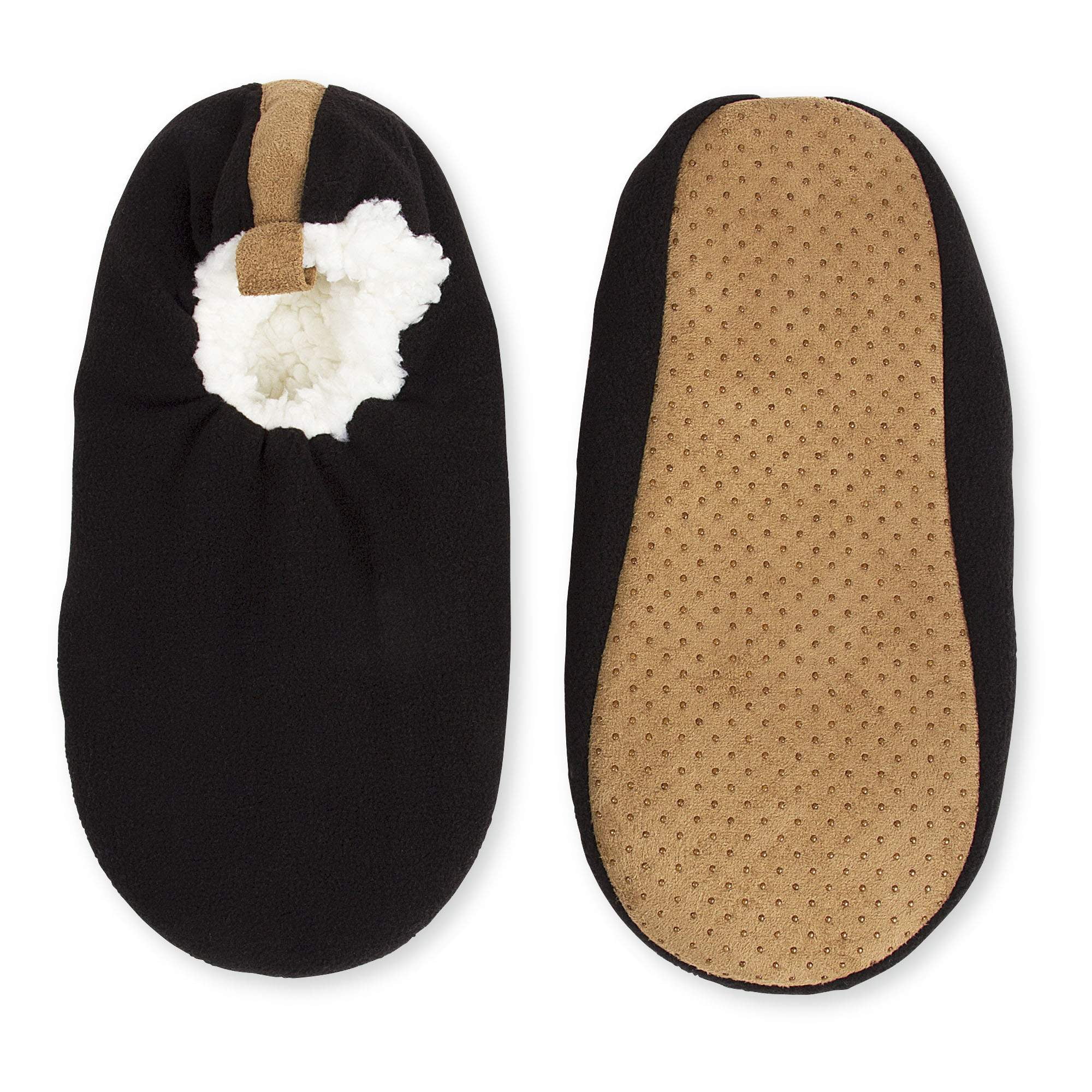 fluffy male slippers
