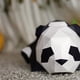 thumbnail image 5 of FELTECHELECTR 1 adorable modelo de papel estereoscópico 3D de panda, adorno decorativo moldeado a mano, juguete geométrico de origami (papel iridiscente)., 5 of 6