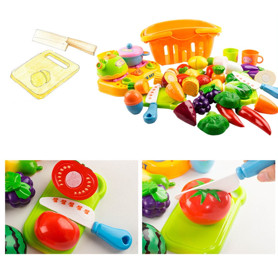 plastic fruits and vegetables toys walmart