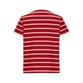thumbnail image 5 of Posijego Women's Striped Casual T-Shirts Summer Short Sleeve Shirts for Women Crew Neck Loose Soft Graphic Tee Shirts, 5 of 9