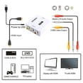 thumbnail image 4 of Convertidor analógico a digital YMDZ HDMI de 1 entrada y 3 salidas RCA con cable de alimentación USB, 4 of 5