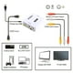 thumbnail image 2 of Wartleves Convertidor HDMI a RCA AV Adaptador de vídeo compuesto CVBS Wii 1080p W1H6 NES, 2 of 7