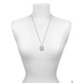 thumbnail image 4 of Delight Jewelry Silver-tone Domed Multi Color RN - Class of 2026 Affirmation Ring Necklace, 23", 4 of 4