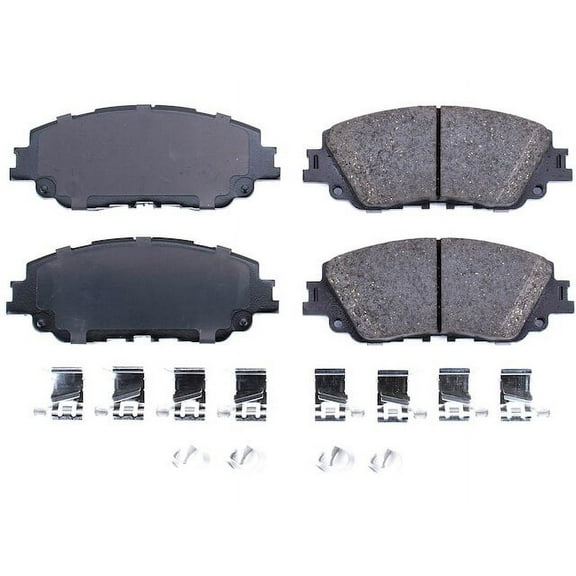 Front Brake Pad Set - Compatible with 2018 - 2024 Toyota Camry 2019 2020 2021 2022 2023