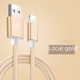 thumbnail image 1 of Cable de carga para teléfono móvil tipo C de Android para teléfono móvil Apple iPhone tejido de nailon, 1 of 3