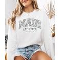 thumbnail image 3 of Camo Made for More Sweatshirt for Women Christian Inspirational Faith Pullover Gift White Sweatshirt Adult Medium, 3 of 7