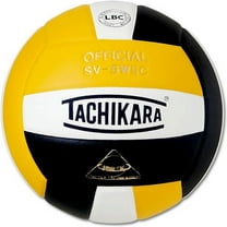 Tachikara SV-5WSC Sensi-Tec Composite Volleyball, Gold/White/Black