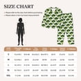 thumbnail image 4 of Hirioo Cute Broccoli for Women's Pajama Sets 2 Piece Pjs Women's Long-Sleeved Pajama Set Button Down Sleepwear,S-XXL-Large, 4 of 7