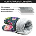 thumbnail image 7 of Cute Oven Mitts,Pioneer Flower Floral Print Pattern Oven Mitt 2-Pack Set,Kitchen Gloves for Oven,Heat Resistant Oven Mitts 7.7"x12", 7 of 7