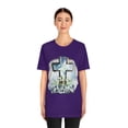 thumbnail image 4 of He Is Risen Unisex Jersey Short Sleeve Tee, 4 of 10