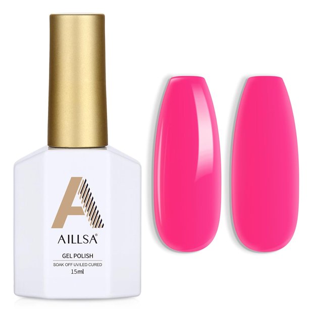 AILLSA Esmalte de uñas de gel blanco Esmalte de gel de invierno Esmalte de uñas de larga duración para bodas Esmalte de uñas de gel UV de secado rápido Esmalte de uñas de gel UV Manicura francesa Arte