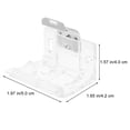 thumbnail image 2 of Shisuyan Adjustable Louver Brackets 6pcs Aluminum Curtain Brackets Fixation Hardware Simple Mounting, 2 of 9